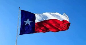 texas flag waving in sky divorce cost in texas