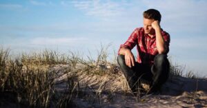 man thinking about preparing for divorce in texas