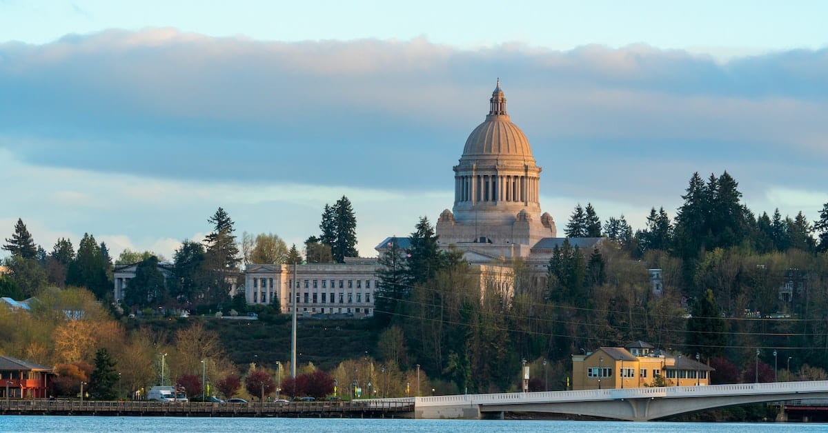 olympia washington where there are different residency requirements for divorce than texas