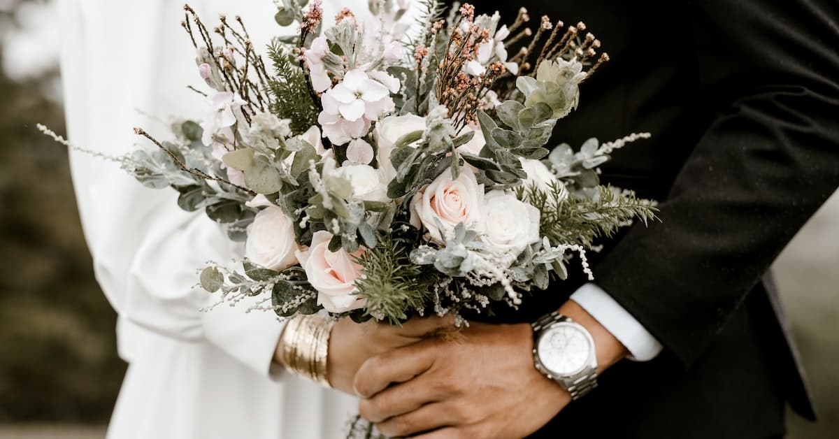 woman and man getting married for the third time in texas