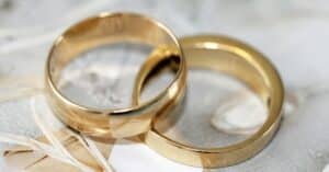 wedding rings and fake texas marriage certificate