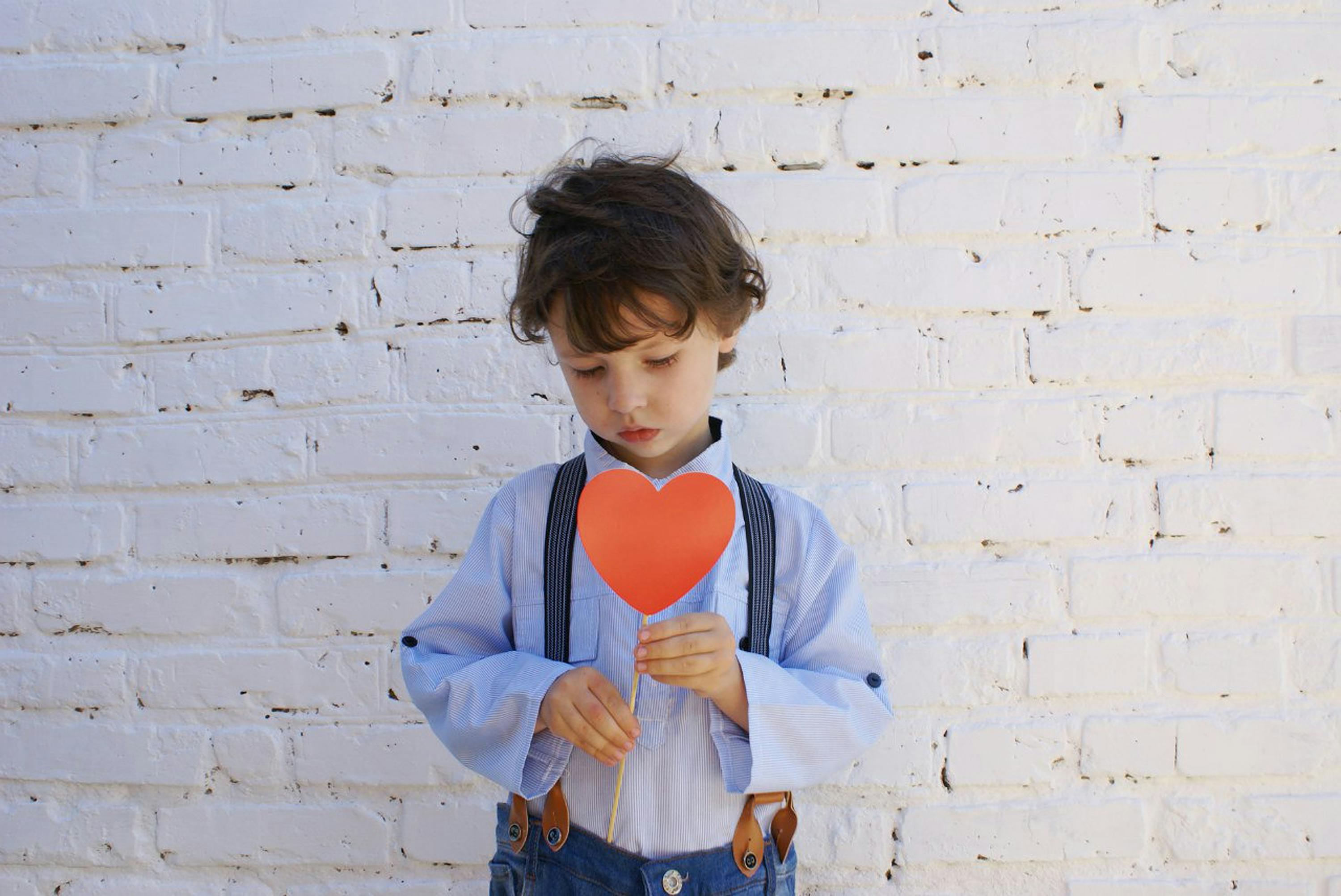 how to get fully custody of a child kid with heart shape